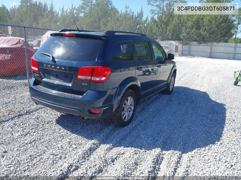 3C4PDDBG3DT605871 2013 Dodge Journey Sxt