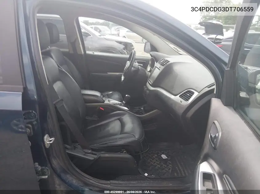 2013 Dodge Journey Crew VIN: 3C4PDCDG3DT706559 Lot: 45299991