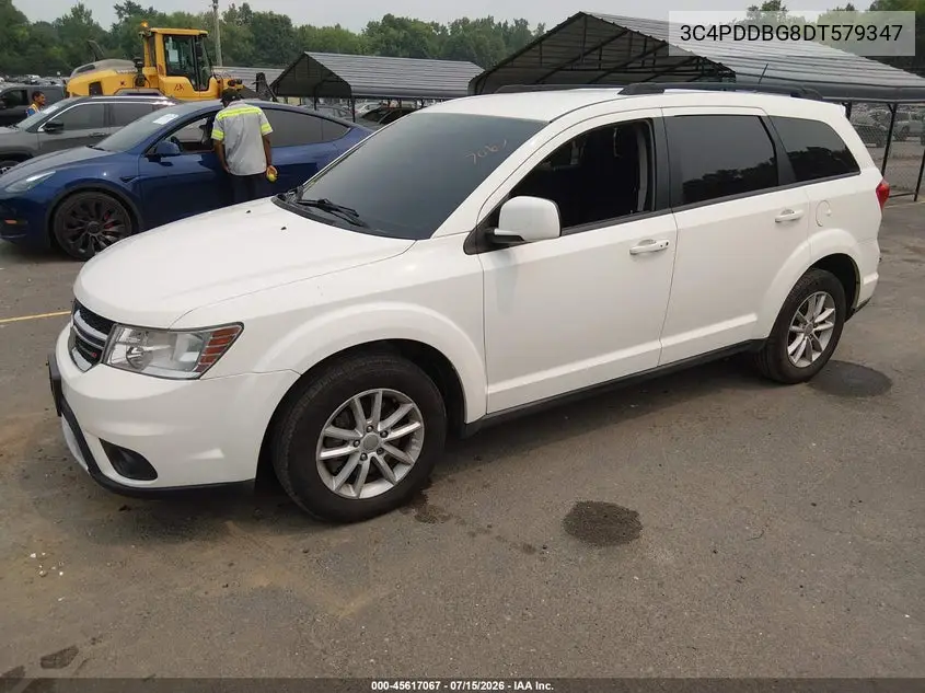 2013 Dodge Journey Sxt VIN: 3C4PDDBG8DT579347 Lot: 45617067