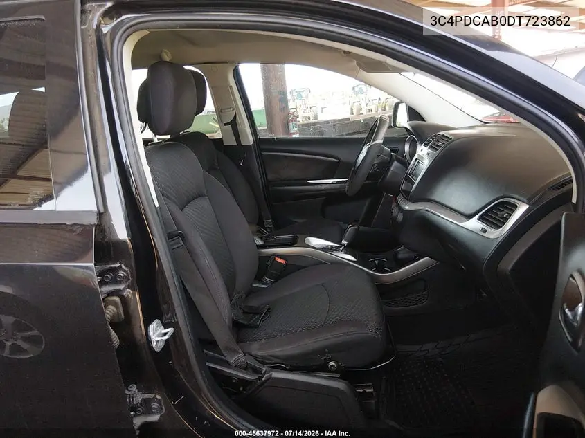 2013 Dodge Journey American Value Pkg VIN: 3C4PDCAB0DT723862 Lot: 45637972