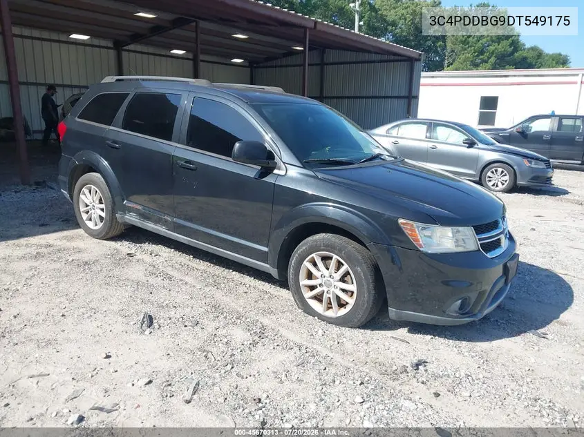 2013 Dodge Journey Sxt VIN: 3C4PDDBG9DT549175 Lot: 45670313
