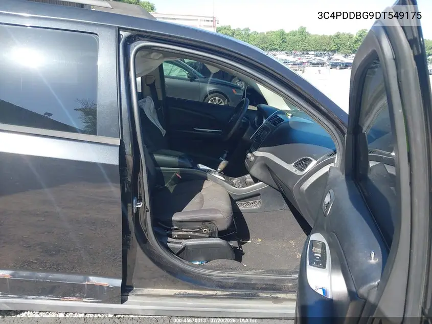 2013 Dodge Journey Sxt VIN: 3C4PDDBG9DT549175 Lot: 45670313