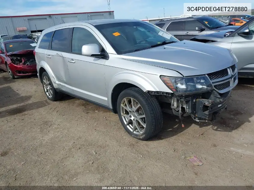 3C4PDDEG4ET278880 2014 Dodge Journey R/T