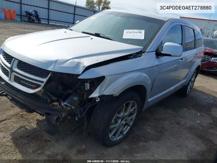 3C4PDDEG4ET278880 2014 Dodge Journey R/T