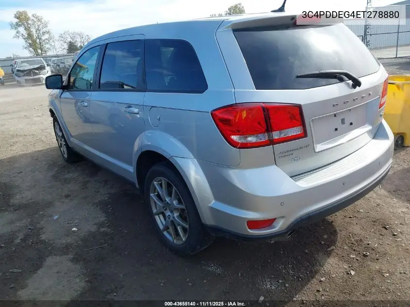3C4PDDEG4ET278880 2014 Dodge Journey R/T