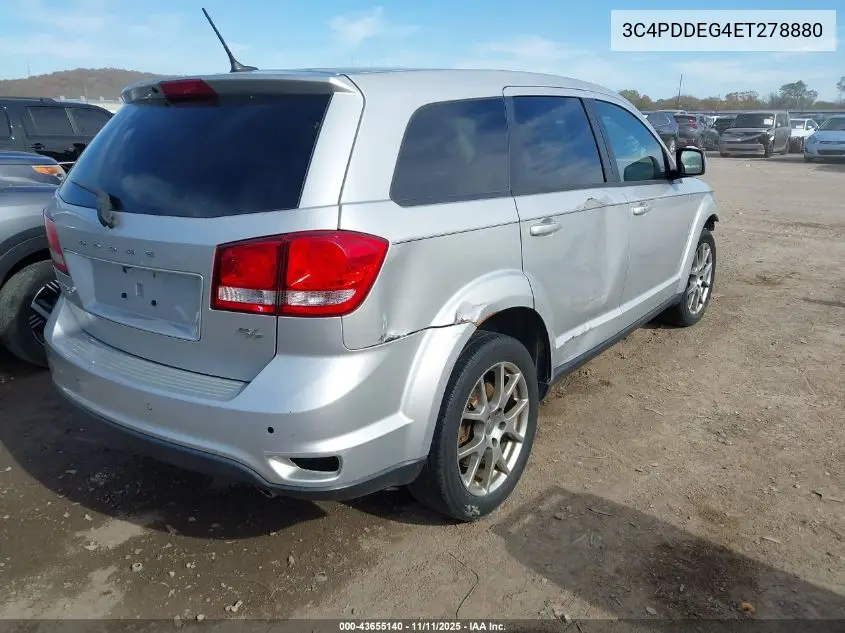 3C4PDDEG4ET278880 2014 Dodge Journey R/T
