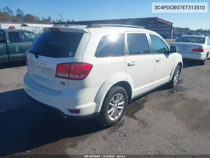 3C4PDCBG7ET313510 2014 Dodge Journey Sxt