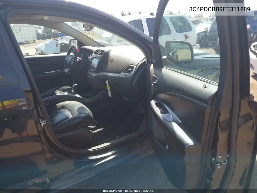 2014 Dodge Journey Sxt VIN: 3C4PDCBB9ET311889 Lot: 45410731