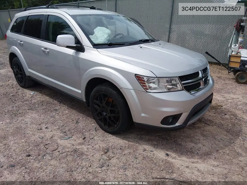 2014 Dodge Journey Sxt VIN: 3C4PDCCG7ET122507 Lot: 45607479