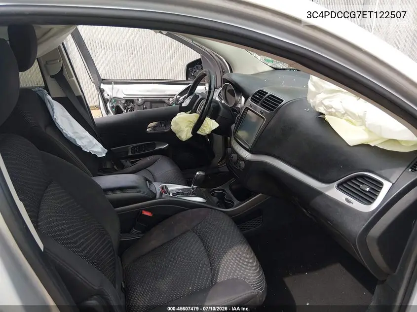 2014 Dodge Journey Sxt VIN: 3C4PDCCG7ET122507 Lot: 45607479