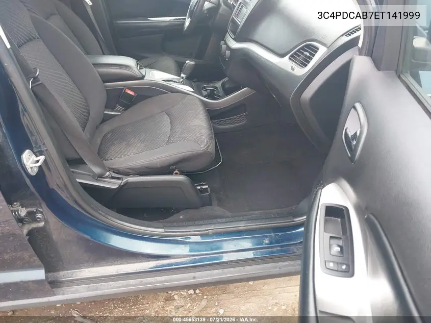 2014 Dodge Journey Se VIN: 3C4PDCAB7ET141999 Lot: 45653139