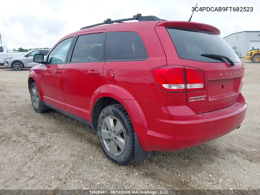 2015 Dodge Journey Se VIN: 3C4PDCAB9FT682523 Lot: 12626941