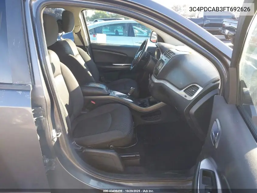 3C4PDCAB3FT692626 2015 Dodge Journey American Value Pkg