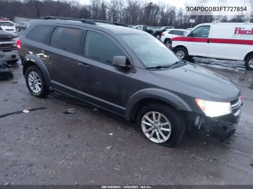 3C4PDCGB3FT727804 2015 Dodge Journey Crossroad