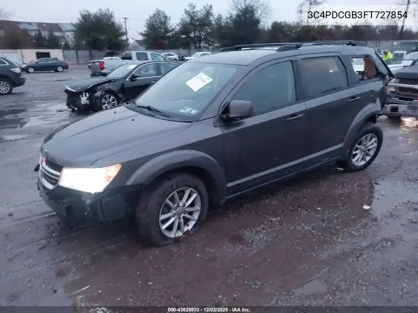 3C4PDCGB3FT727804 2015 Dodge Journey Crossroad