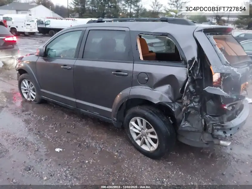 3C4PDCGB3FT727804 2015 Dodge Journey Crossroad