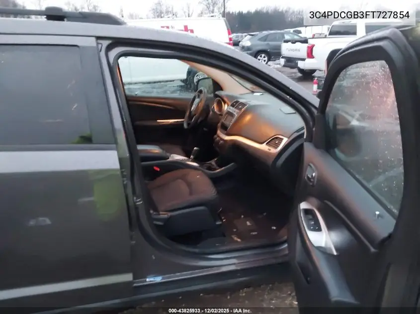 3C4PDCGB3FT727804 2015 Dodge Journey Crossroad