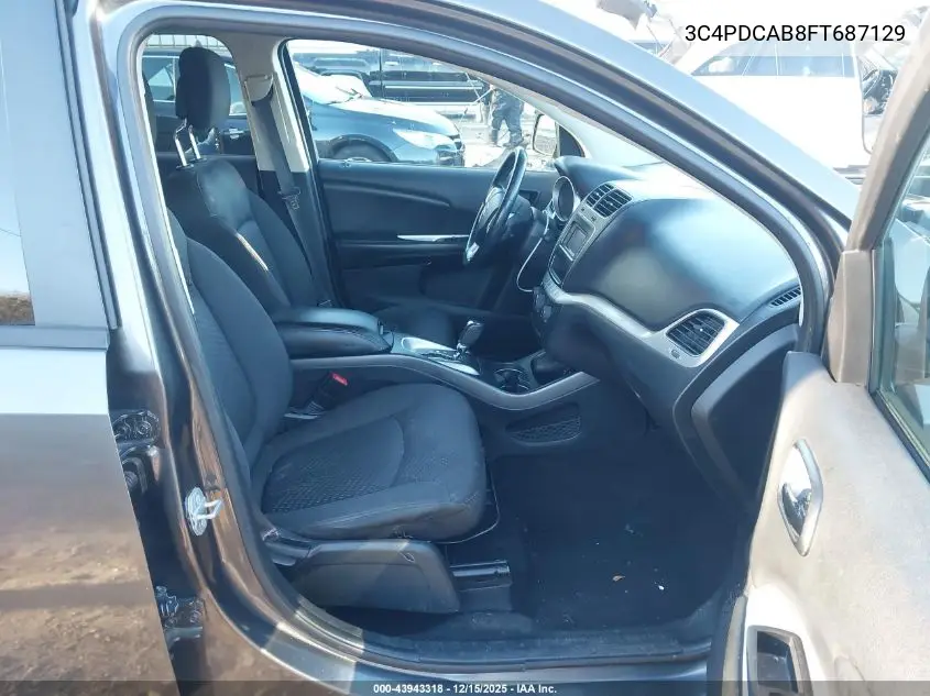 3C4PDCAB8FT687129 2015 Dodge Journey Se