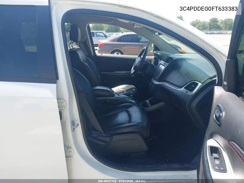 2015 Dodge Journey R/T VIN: 3C4PDDEG0FT633383 Lot: 45437136