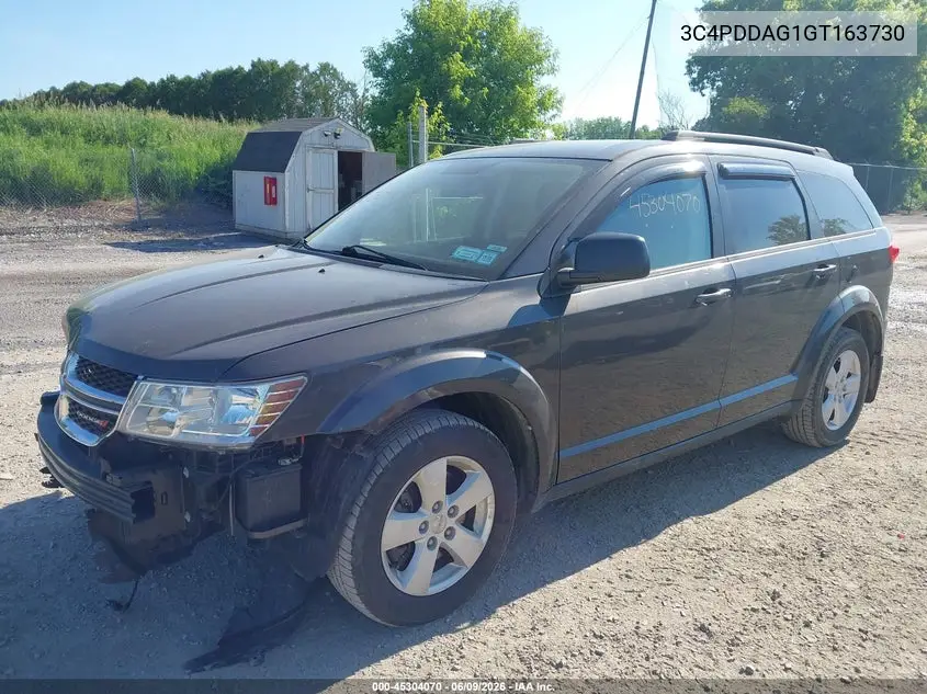 2016 Dodge Journey Se VIN: 3C4PDDAG1GT163730 Lot: 45304070
