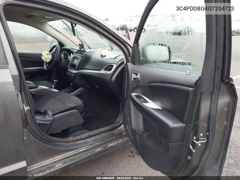 3C4PDDBG4GT204723 2016 Dodge Journey Sxt