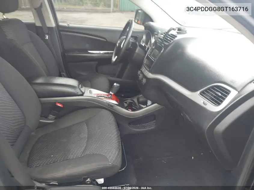 2016 Dodge Journey Crossroad VIN: 3C4PDDGG8GT163716 Lot: 45565536