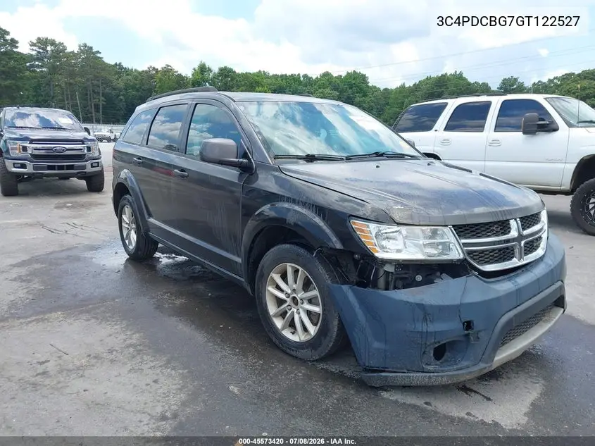 2016 Dodge Journey Sxt VIN: 3C4PDCBG7GT122527 Lot: 45573420