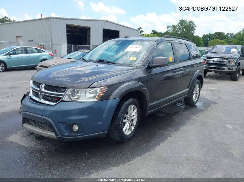 2016 Dodge Journey Sxt VIN: 3C4PDCBG7GT122527 Lot: 45573420
