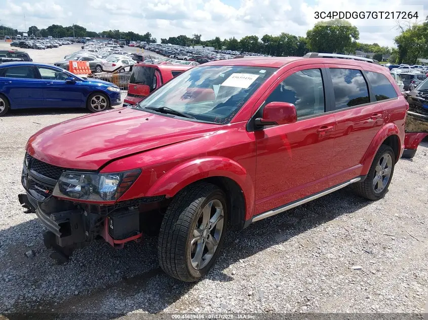 2016 Dodge Journey Crossroad VIN: 3C4PDDGG7GT217264 Lot: 45659456