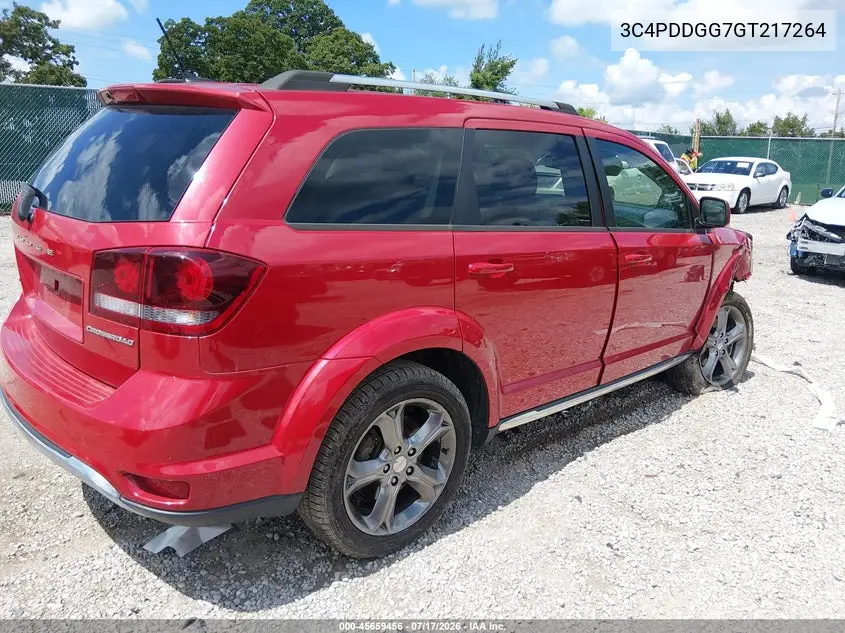 2016 Dodge Journey Crossroad VIN: 3C4PDDGG7GT217264 Lot: 45659456