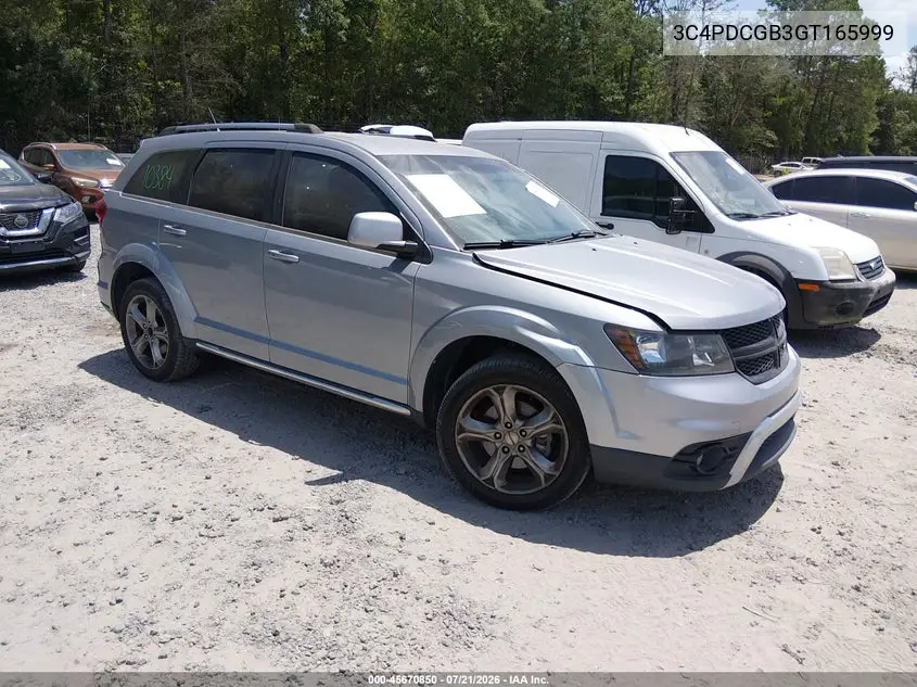 2016 Dodge Journey Crossroad Plus VIN: 3C4PDCGB3GT165999 Lot: 45670850