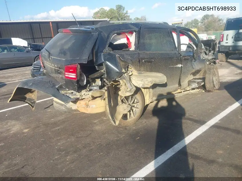 3C4PDCAB5HT698933 2017 Dodge Journey Se