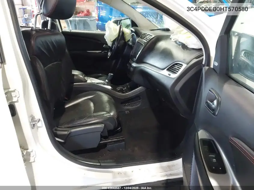 3C4PDDEG0HT570580 2017 Dodge Journey Gt Awd