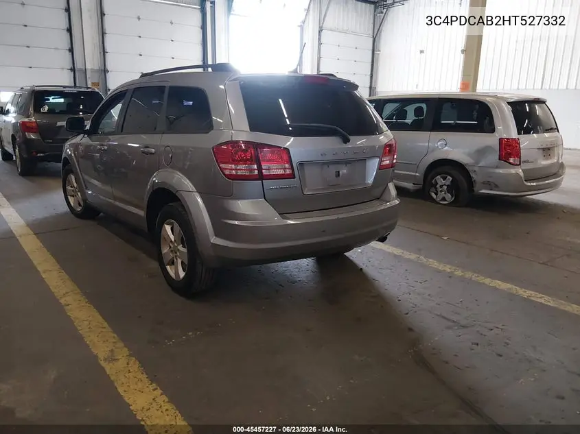 2017 Dodge Journey Se VIN: 3C4PDCAB2HT527332 Lot: 45457227