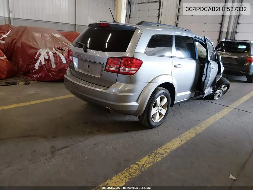 2017 Dodge Journey Se VIN: 3C4PDCAB2HT527332 Lot: 45457227