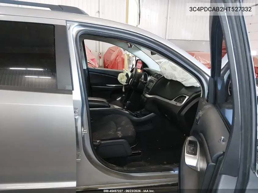 2017 Dodge Journey Se VIN: 3C4PDCAB2HT527332 Lot: 45457227