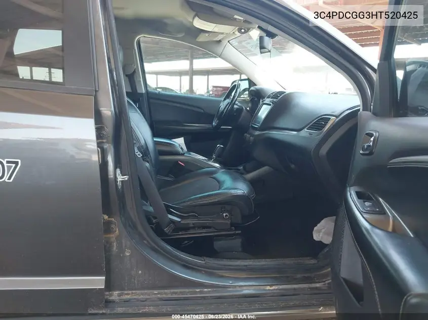 2017 Dodge Journey Crossroad Plus VIN: 3C4PDCGG3HT520425 Lot: 45470425