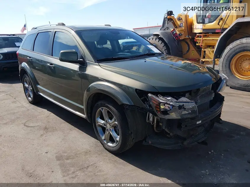 2017 Dodge Journey Crossroad Plus Awd VIN: 3C4PDDGG6HT561217 Lot: 45626741
