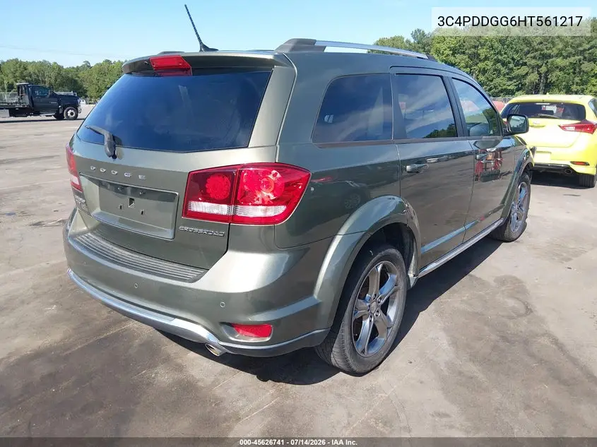 2017 Dodge Journey Crossroad Plus Awd VIN: 3C4PDDGG6HT561217 Lot: 45626741