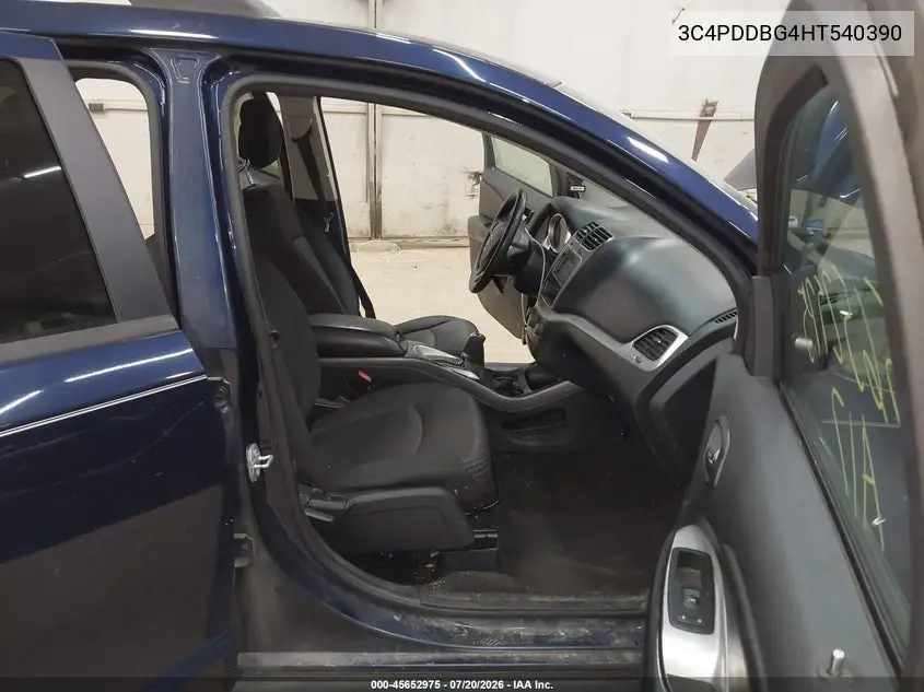 2017 Dodge Journey Sxt Awd VIN: 3C4PDDBG4HT540390 Lot: 45652975