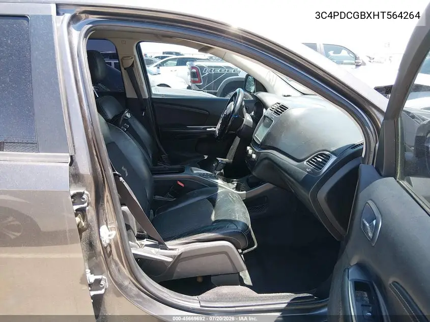 2017 Dodge Journey Crossroad Plus VIN: 3C4PDCGBXHT564264 Lot: 45669692