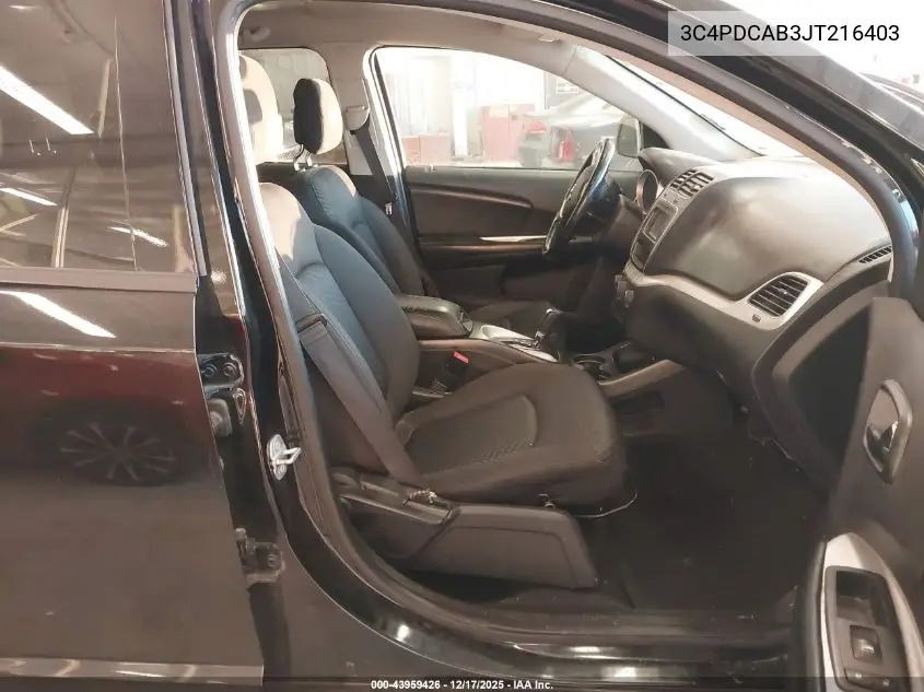 3C4PDCAB3JT216403 2018 Dodge Journey Se