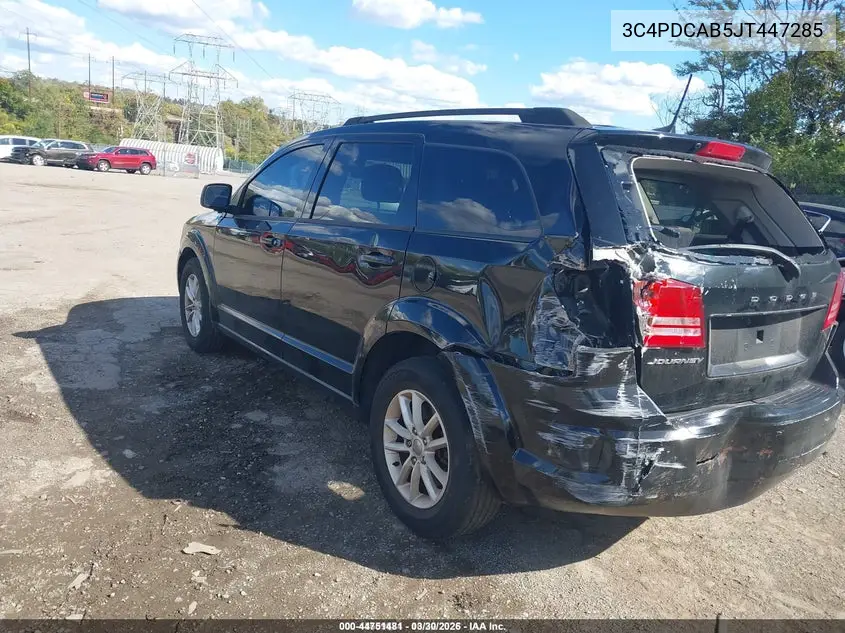 3C4PDCAB5JT447285 2018 Dodge Journey Se
