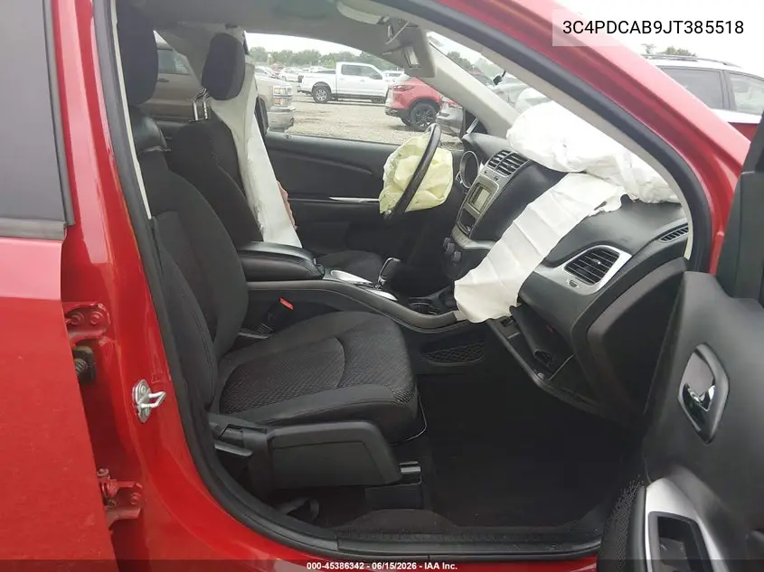 2018 Dodge Journey Se VIN: 3C4PDCAB9JT385518 Lot: 45386342