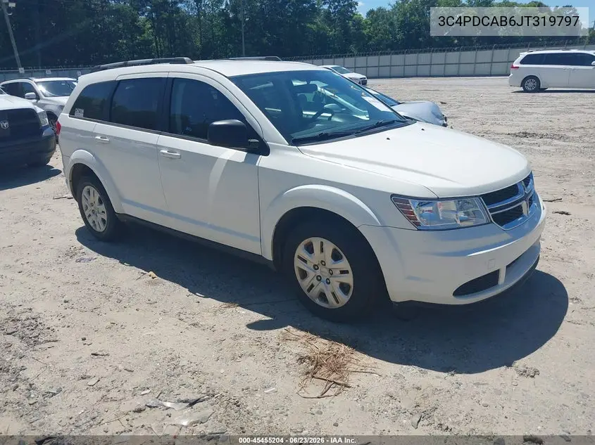 2018 Dodge Journey Se VIN: 3C4PDCAB6JT319797 Lot: 45455204