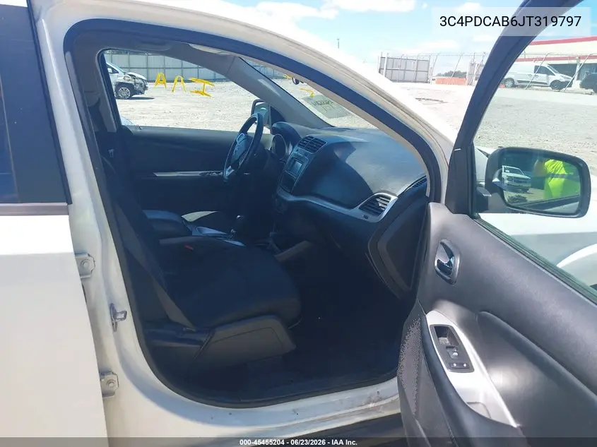 2018 Dodge Journey Se VIN: 3C4PDCAB6JT319797 Lot: 45455204