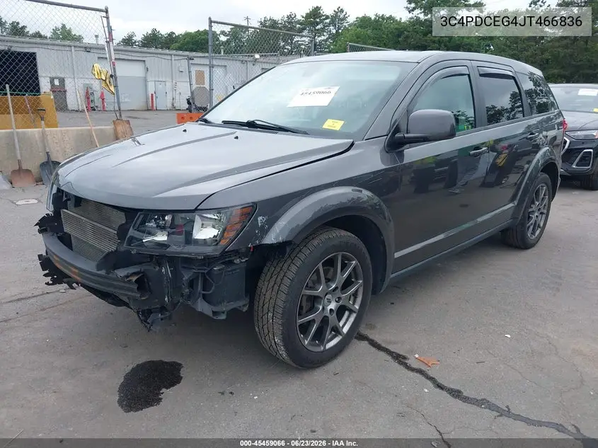 2018 Dodge Journey Gt VIN: 3C4PDCEG4JT466836 Lot: 45459066