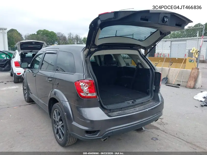 2018 Dodge Journey Gt VIN: 3C4PDCEG4JT466836 Lot: 45459066