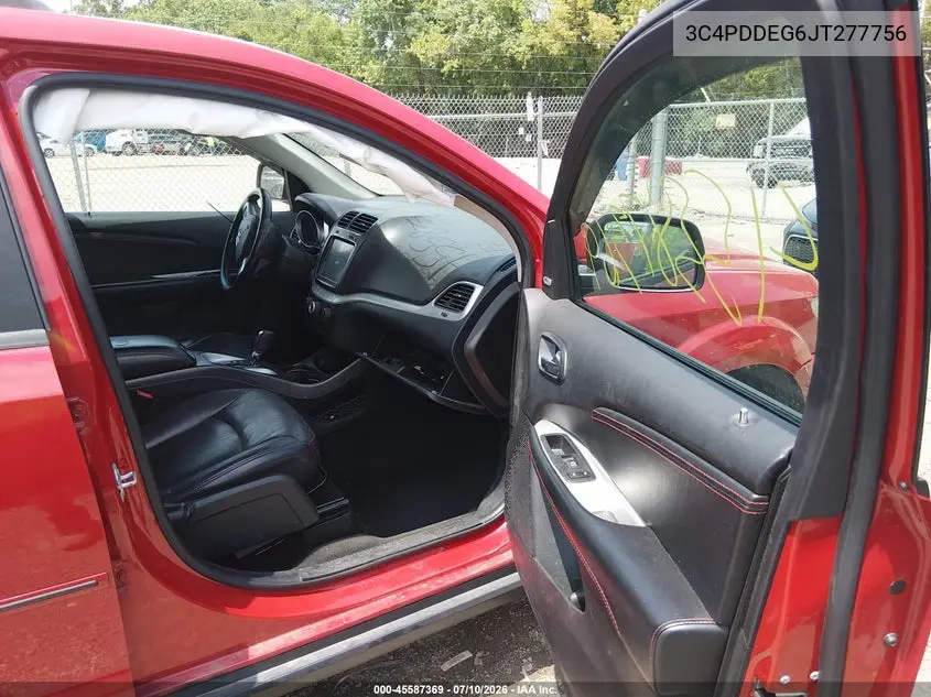 2018 Dodge Journey Gt Awd VIN: 3C4PDDEG6JT277756 Lot: 45587369