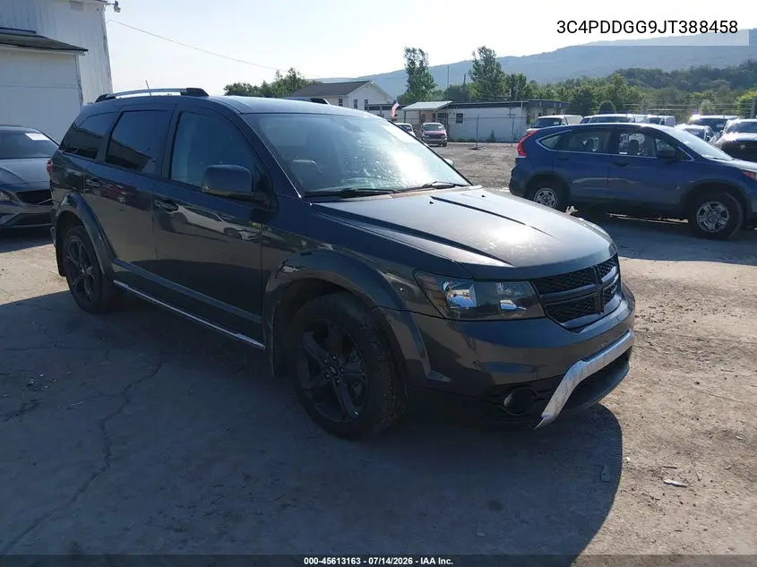 2018 Dodge Journey Crossroad Awd VIN: 3C4PDDGG9JT388458 Lot: 45613163